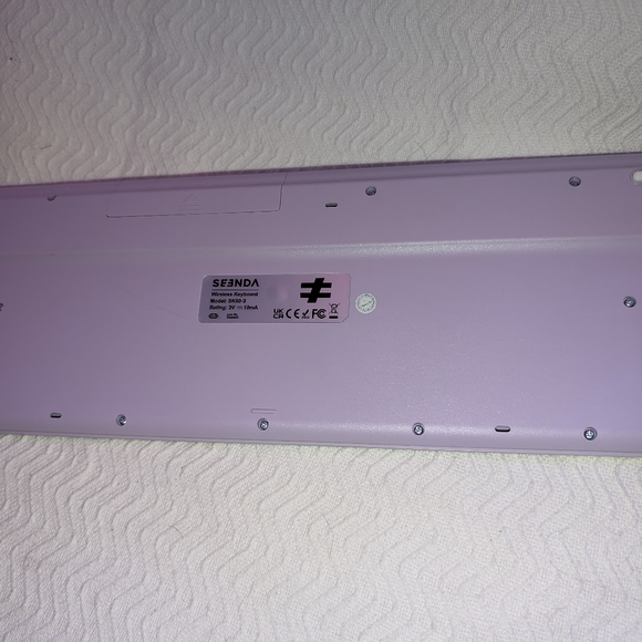 Purple Bluetooth Keyboard - Picture 2 of 2